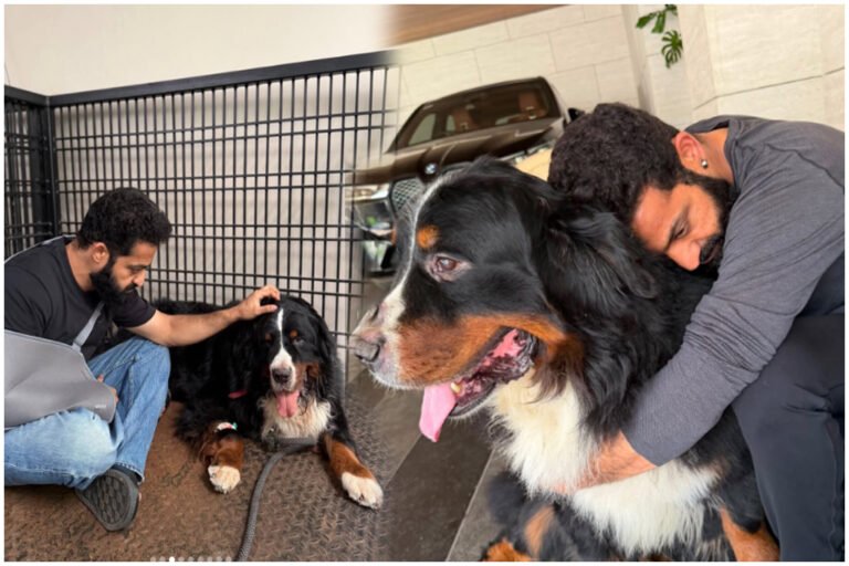 Jr NTR Pet Dog Bhagira