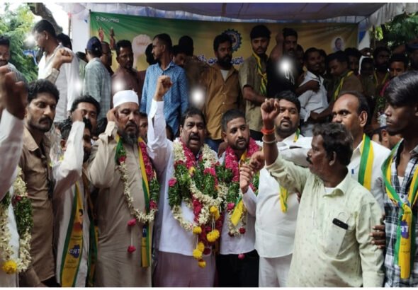 Hyderabad Auto Drivers Protest