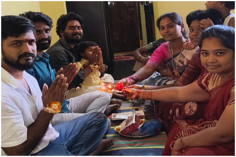 Rakhi Pournami celebrations in Palakurthi