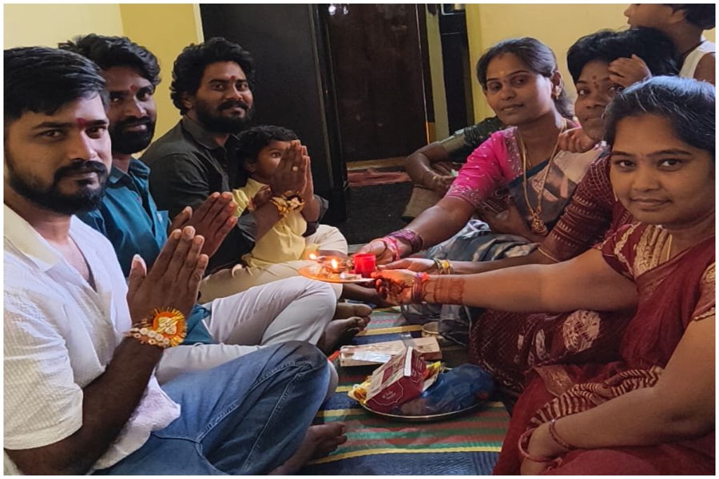 Rakhi Pournami celebrations in Palakurthi
