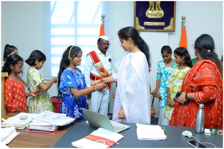 Raksha Bandhan celebrations in Hanamkonda