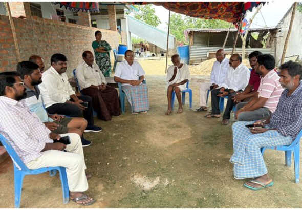 BRS leaders condole Poolamma family