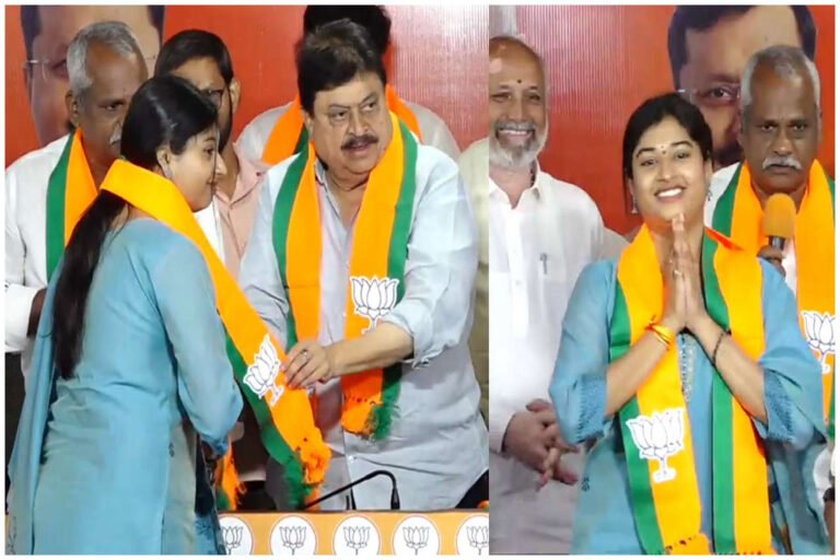Shreshti Varma joins BJP