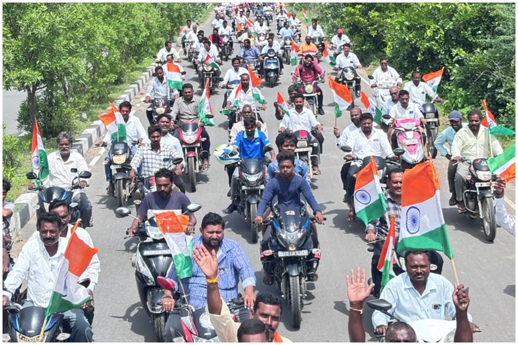 Kamalaapur Tiranga Bike Rally