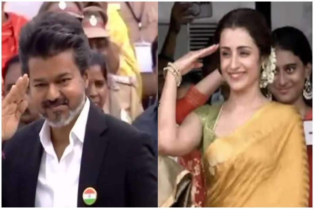Trisha Salutes Vijay