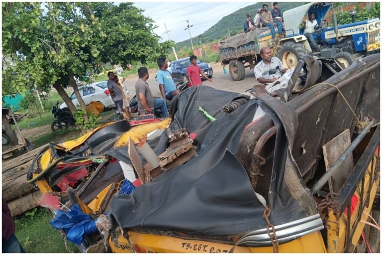 Mahabubabad Road Accident