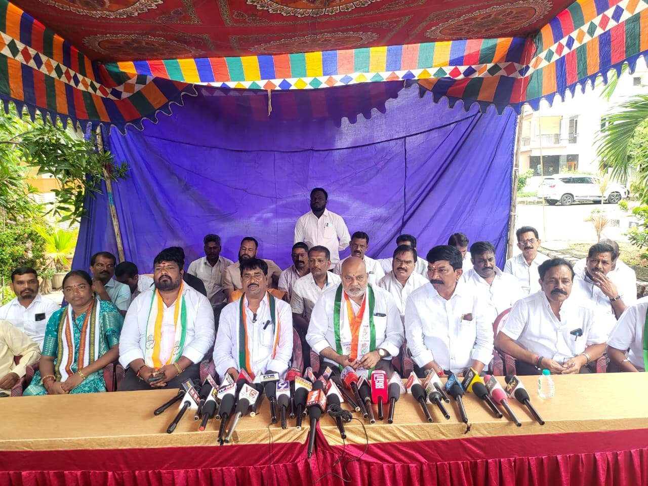 press meet at Warangal