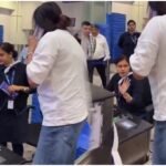 Bhubaneswar Airport Woman Protest