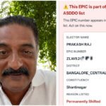 Prakash Raj Voter List