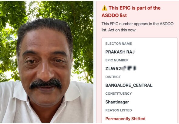 Prakash Raj Voter List