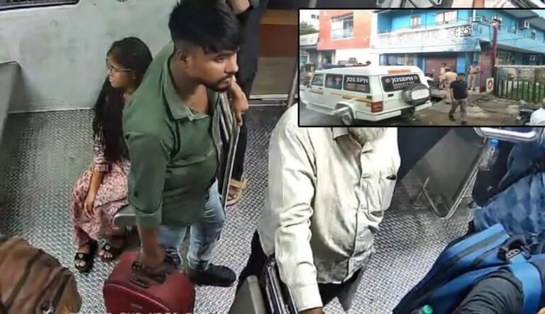 chennai Railway station with suitcase