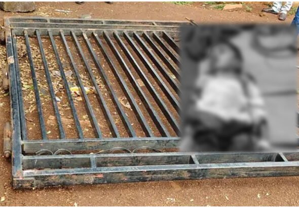 Balodabazar School Gate Accident
