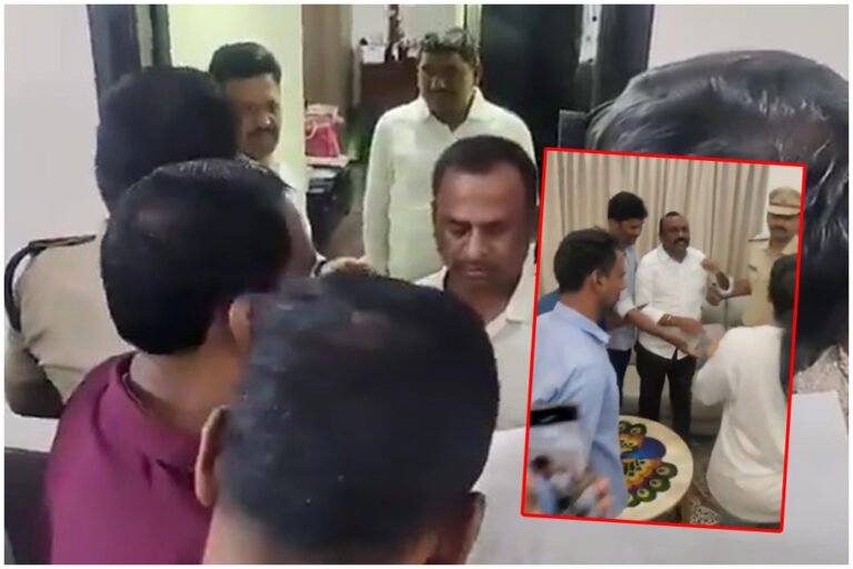 BRS MLCs Tatha Madhu and Naveen Kumar Reddy were arrested after police registered an SC, ST Atrocities case over remarks.