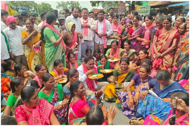 Errabelli Dayakar Rao BRS Protest