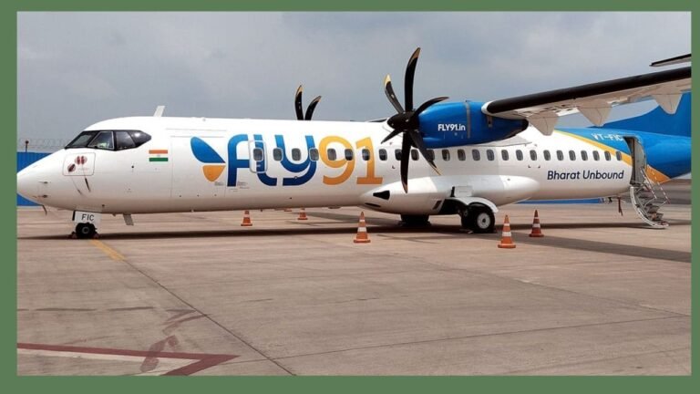 Fly91 Flight Emergency Landing