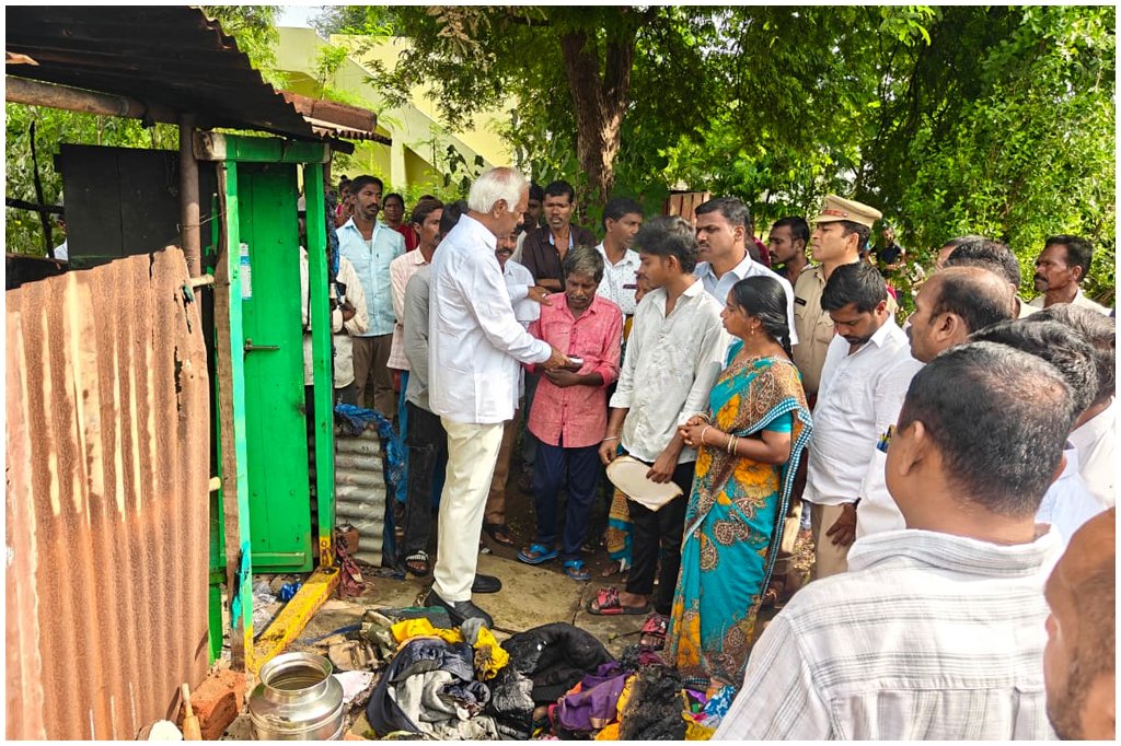 Kadiyam Srihari Raghavapur Fire Victims
