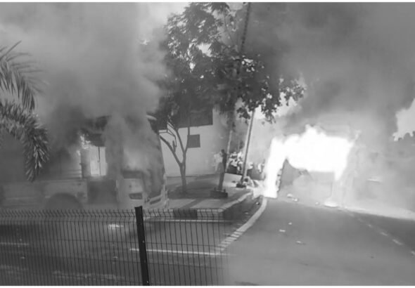 Raipur Bus Fire