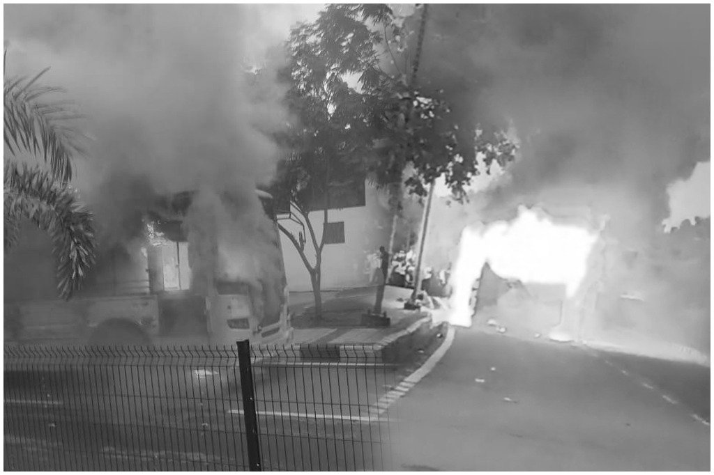 Raipur Bus Fire