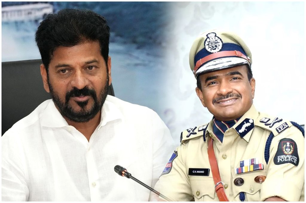 Revanth Reddy CV Anand Meeting