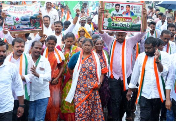Seethakka 1000 Days Victory Rally