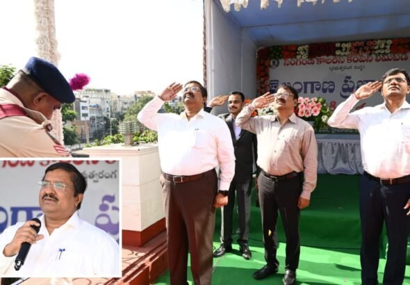 Singareni CMD Dr. Buddha Prakash