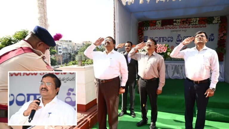 Singareni CMD Dr. Buddha Prakash