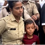 Six Year Old Boy Patna Protest