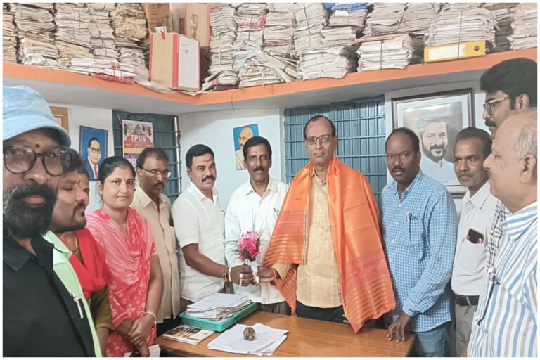 Station Ghanpur MEO Kusuma Ramesh