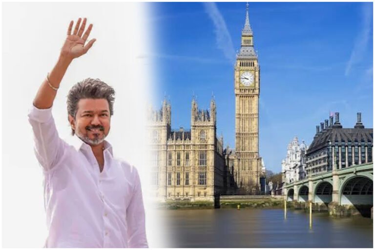 Tamil Nadu CM Vijay UK Visit