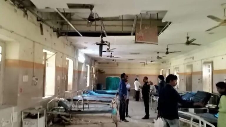 Warangal MGM Hospital Roof Collapse