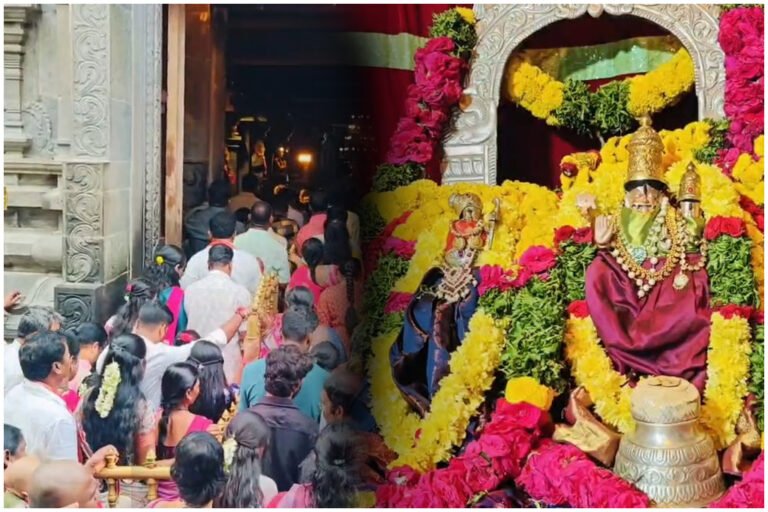 Yadadri Devotees Rush