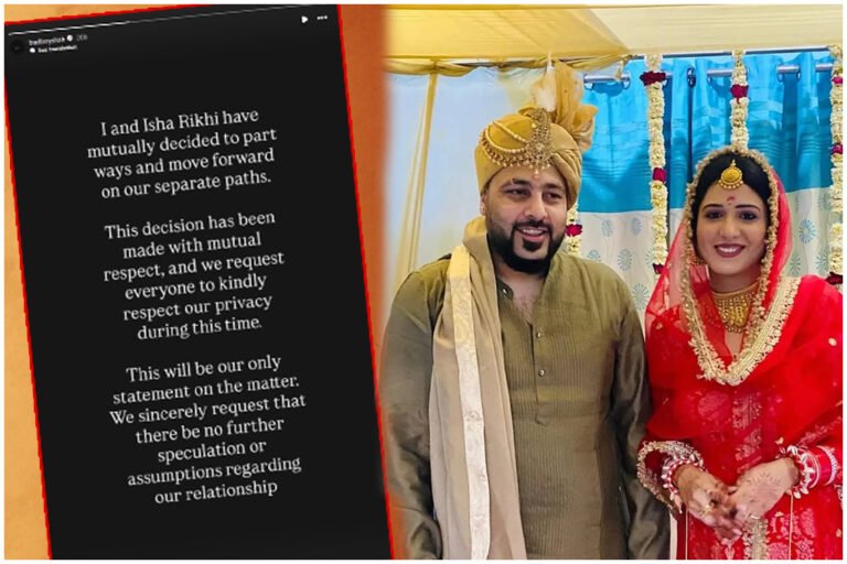 Badshah Isha Rikhi Divorce