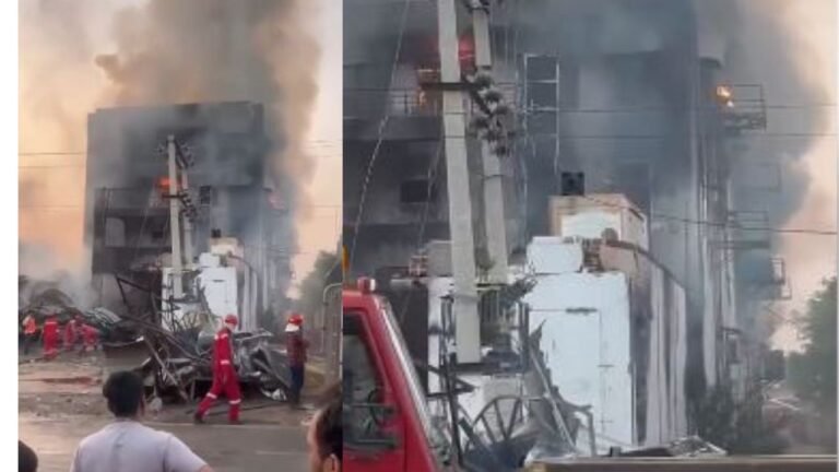 Bhagwati Handloom Fire Accident