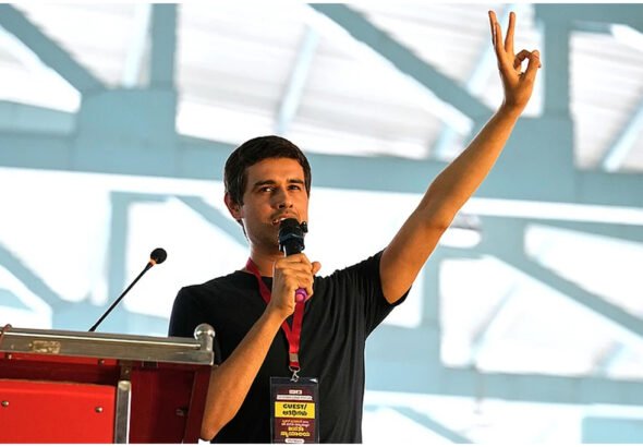 Dhruv Rathee Bengaluru Protest