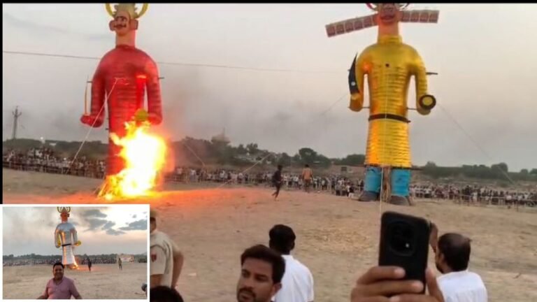Dussehra celebrations Balotra, Rajasthan