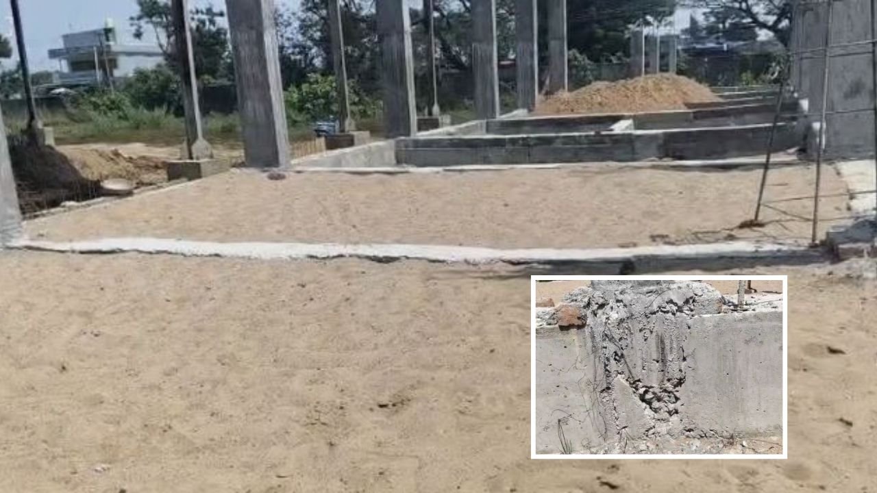Eturunagaram Bus Depot Construction