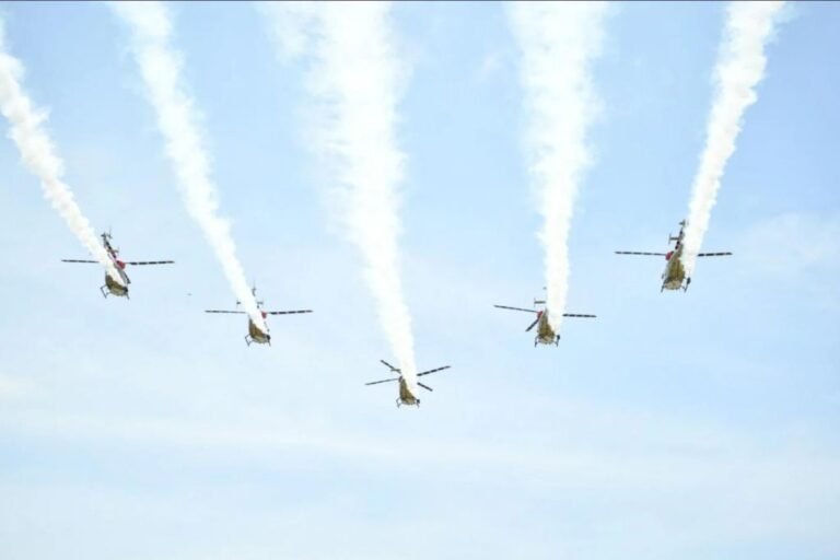 IAF Sarang Team
