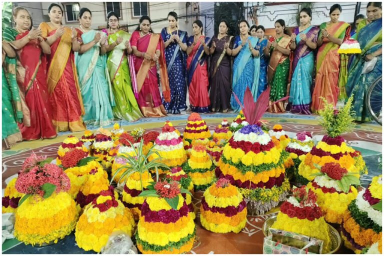 Kukatpally Bathukamma Celebrations