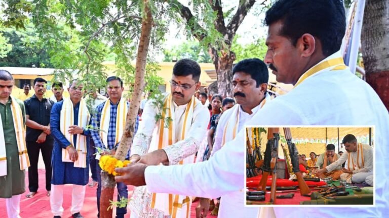 Mulugu Police Ayudha Pooja