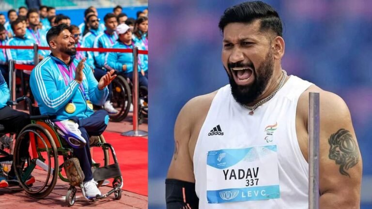 Neeraj Yadav Asian Para Games Gold Medalist