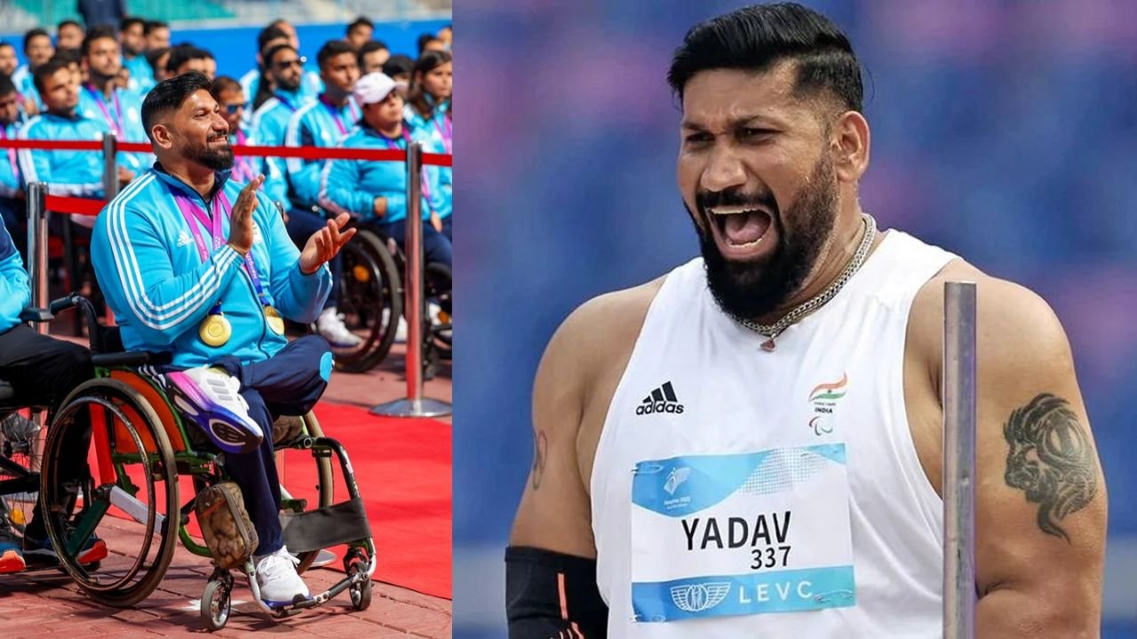 Neeraj Yadav Asian Para Games Gold Medalist
