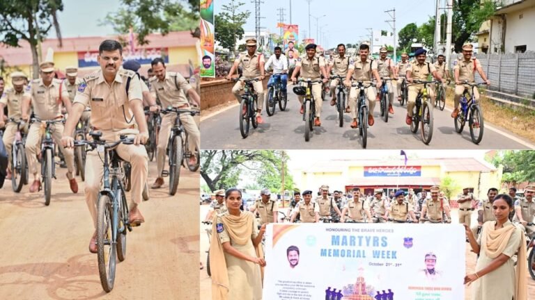 Police Martyrs Remembrance Day Cycle Rally