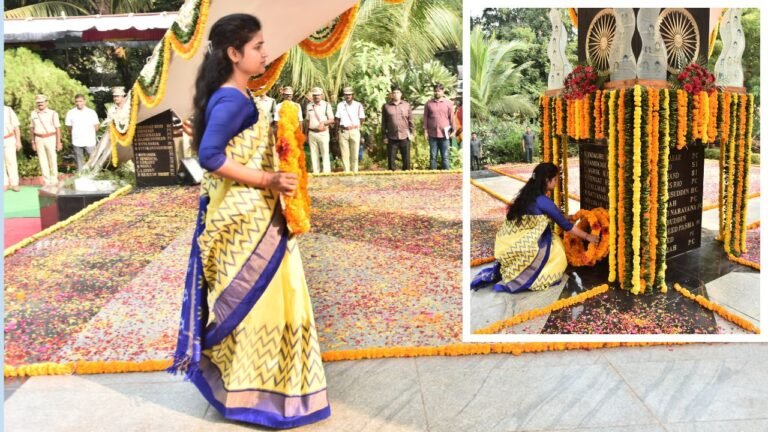 Police Martyrs Tributes Warangal