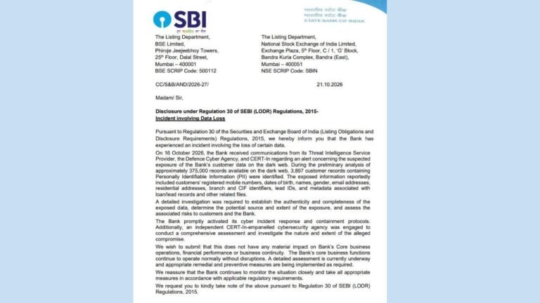 SBI Data Leak